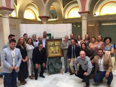 Un crucificado de Fausto Vel&aacute;zquez anuncia la salida extraordinaria del Cristo de la Vera Cruz