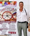 Manuel Santos plasma en una acuarela qu&eacute; significa la Feria para los algabe&ntilde;os
