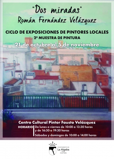 Llega a La Algaba la muestra de Pintura del artista Rom&aacute;n Fern&aacute;ndez Vel&aacute;zquez, dentro del ciclo de exposiciones de pintores locales