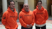 La Algaba estuvo con nuestro paisano y sus compa&ntilde;eros