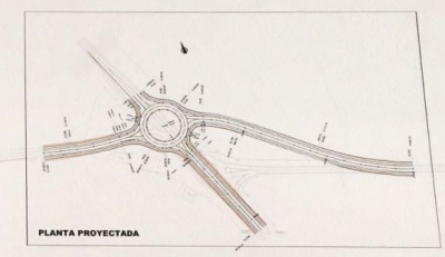 La nueva rotonda conectar&aacute; la SE-3412 (puente Rodr&iacute;guez de la Borbolla) salida Sur con la A-8006